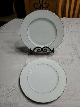2 X Sango Fine China Granada Dinner Plates 10 3/4 " Guc
