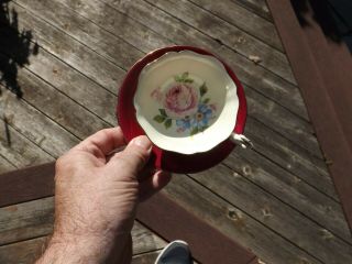 Stunning Paragon Large Pink Flower Rose Teacup Tea Cup Paragon Made In England