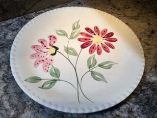 Vintage Blue Ridge Southern Potteries Dinner Plate Floral Pattern
