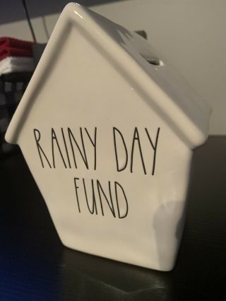 Rae Dunn Rainy Day Fund Bank
