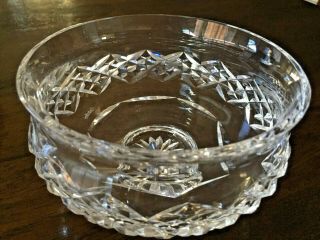 Waterford Irish Crystal Comeragh Pattern Footed Bowl 5 