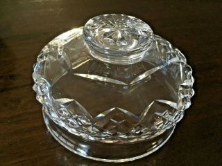 Waterford Irish Crystal Comeragh Pattern Footed Bowl 5 