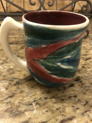 Gail Pittman Flame Signed Coffee Cup