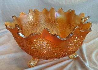 Fenton Carnival Glass " Orange Tree Pattern "