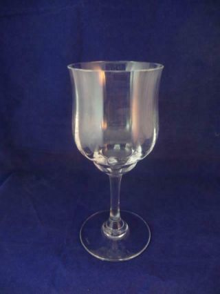 Baccarat Vintage Capri Optic Crystal Water/wine Glass 6 1/2 " Tall