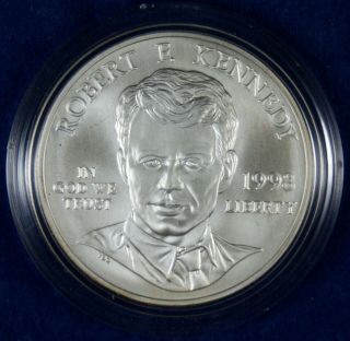 1998 - S $1 Unc Robert F.  Kennedy Commemorative Silver Dollar Coin