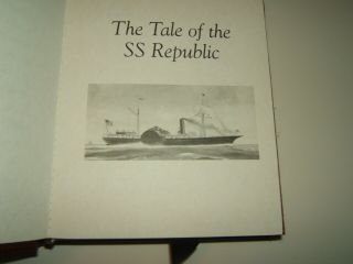 SS Republic Shipwreck Coin Leatherette Display Book 