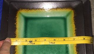 (1) Better Homes & Gardens JADE Square Salad Plate 8” available EUC 2