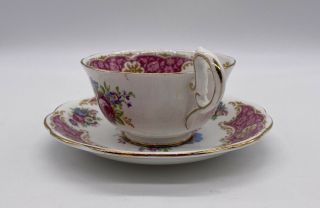 Royal Standard Teacup And Saucer Vintage Bone China Made In England 3
