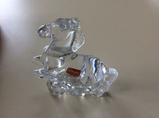 Baccarat Crystal Zodiac Horse.  For The Year Of The Horse.  2804697.  Paypal Only