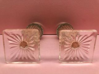 VINTAGE 1930 ' s - MISS AMERICA PINK DEPRESSION GLASS SHAKERS - ANCHOR HOCKING 2