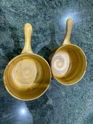 Sango Splash Brown 4951 Soup Chilli Bowls With Handles