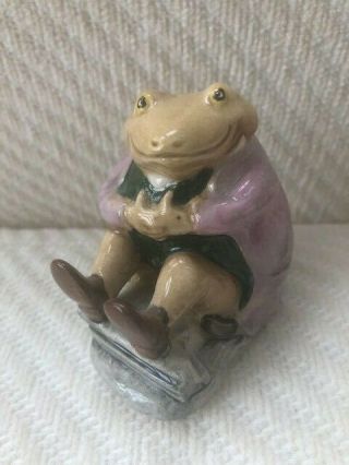 1989 Royal Albert England Beatrix Potter Frog Mr Jackson Figurine