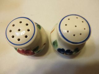 RED WING POTTERY ORLEANS SALT PEPPER SHAKERS 2