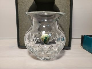 Waterford Crystal Small Bud Vase 4 1/2 " Signed