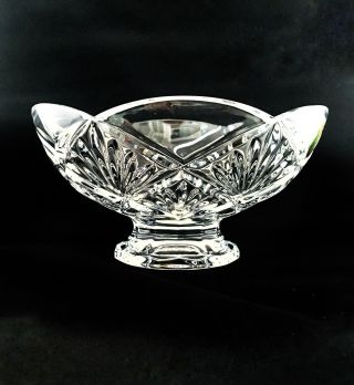 Waterford Evie Lead Crystal Pedestal Bowl - 6 Inches Nwt