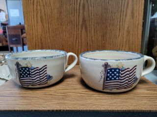 Home And Garden Party Soup Bowl Land That I Love Set Of 2 2003