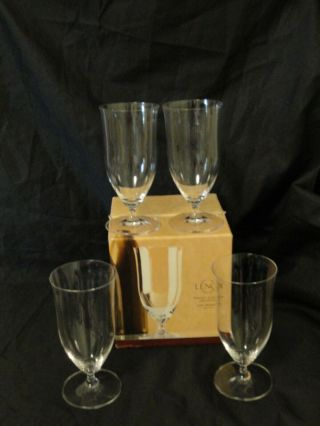 Lenox Tuscany Classics Iced Beverage Tea Glasses,  Set Of 4,  Box