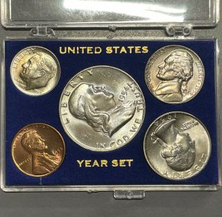 1954 - D 90 Silver Uncirculated Year Set