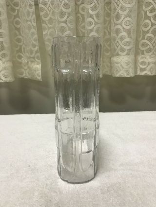 RIEDEL - TYROL - HEAVY CRYSTAL WATER PITCHER - GEOMETRIC DESIGN - UNIQUE 3