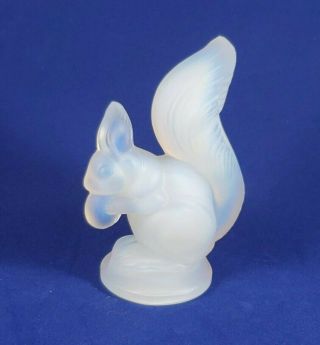 Sabino Opalescent Art Glass Squirrel Figurine France