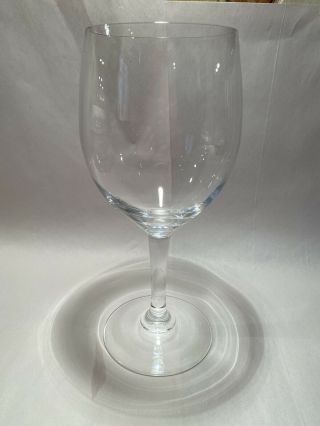 2 Baccarat France Cristal Klein Large Crystal Wine Glass 8 3/4” Goblet