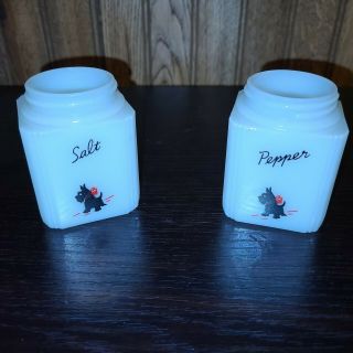 Tipp City Salt & Pepper Shakers - Scotty Dog