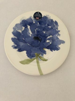 Royal Stafford Blue Poppy 8 1/2 " Salad Plate