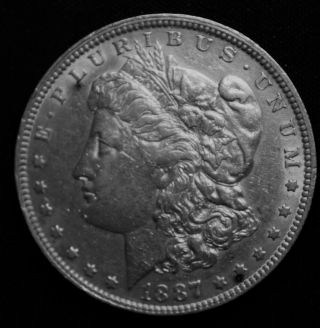 1887 - O Morgan Silver Dollar Key Date - Coin
