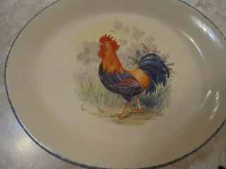 Home & Garden Party Ltd Rooster 13 " Platter