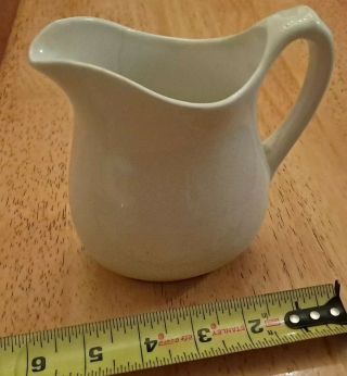 Vintage Creamer / Mini Pitcher / Syrup Server / Restaurant Ware / China /pottery