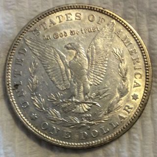 1880 O Morgan Silver Dollar in AU.  This is a really coin 2