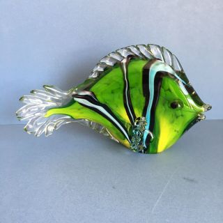 Fifth Avenue Crystal Art Glass Fish Lovely
