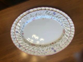2 Johnson Brothers Summer Chintz Platters 13 3/4 " And 11 3/4 "