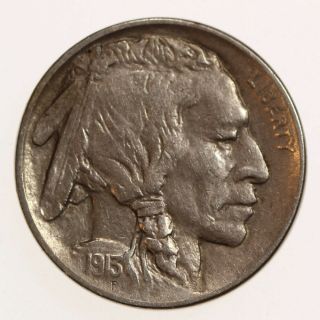 1913 - D 5c Buffalo Nickel Five Cent Piece Type I