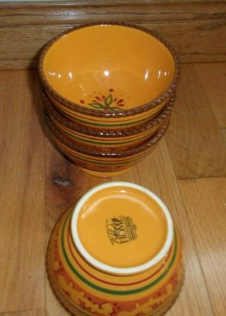 Home And Garden Party Stoneware Tuscan Home Soup Bowl