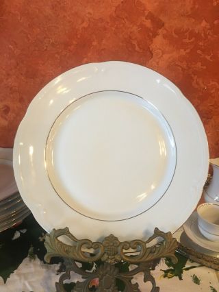 Vintage Southington By Baum Golden Rhapsody China Poland 1 Dinner Plate 8 Avail