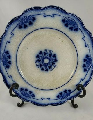 Vintage W.  H.  Grindley Lorne Flow Blue 8 3/4 " Plate