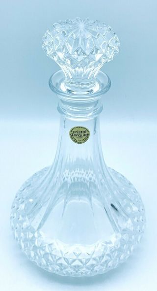 Cristal d’Arques Longchamp Crystal Decanter or Carafe,  0.  75 L (25 oz) 2