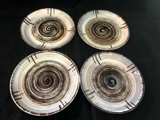 Vintage Stetson China Co Rca Whirlpool 1955 Bread & Butter Plates 6 1/4 " 4 Each