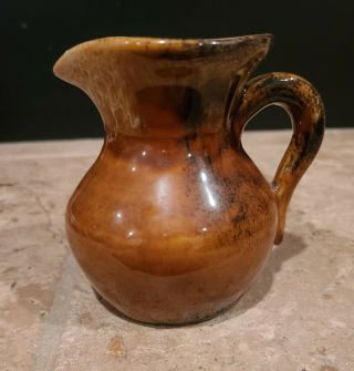 Vintage Small Anna Van Briggle Pottery Vase With Otis Wills Mark