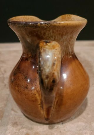 Vintage Small Anna Van Briggle Pottery Vase With Otis Wills Mark 2