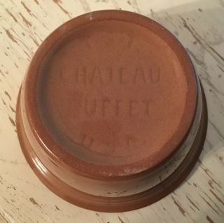 Chateau Buffet Taylor Smith Teal & Brown Custard/Ramekins/Condiment Cups Set 3 2
