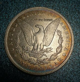 1891 - O Morgan Silver Dollar Toned - Many $1 Start This Week