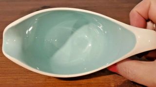 CHINA: TAYLOR SMITH & TAYLOR,  T S & T,  BOUTONNIERE,  CREAMER ONLY,  aqua blue VTG 2