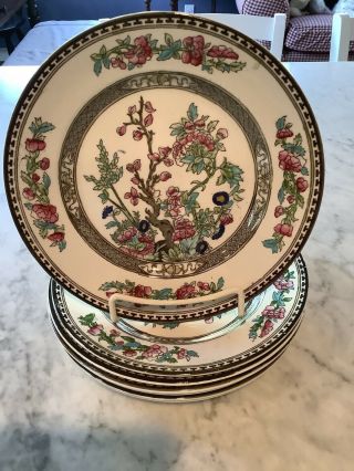 S Hancock & Sons Indian Tree Porcelain 8 " Salad Plate 6 Available $10 Each