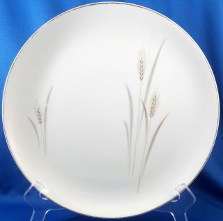 Max Schonfeld Fine China Of Japan Platinum Wheat Dinner Plate 10 - 3/8 "