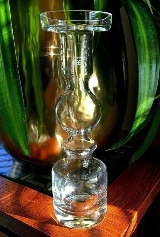 Lasi Riihimaen Nanny Still Pompadour Vase Clear