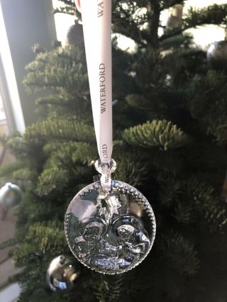 Aim Box Waterford Crystal Ornament: Nativity Ornament
