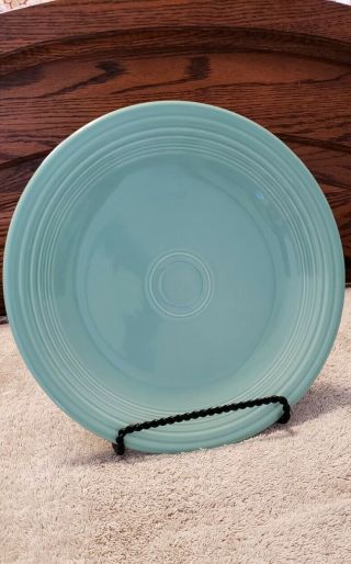 Fiestaware Dinner Plate - Sea Mist 10.  5 " - Pre - Owned (retired Color)